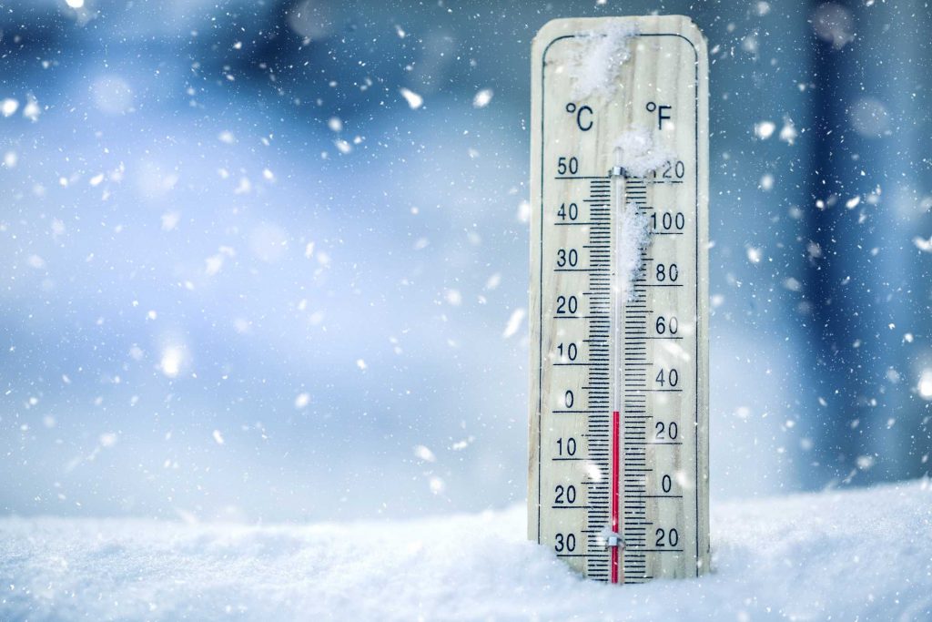 A Thermometer In The Snow - MSCP Heat Management Solutions - Winterization Program